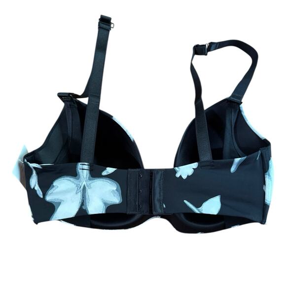 NWT Auden Floral Nursing Lightly Lined Wirefree Bra Size 34DDD - Picture 2 of 8